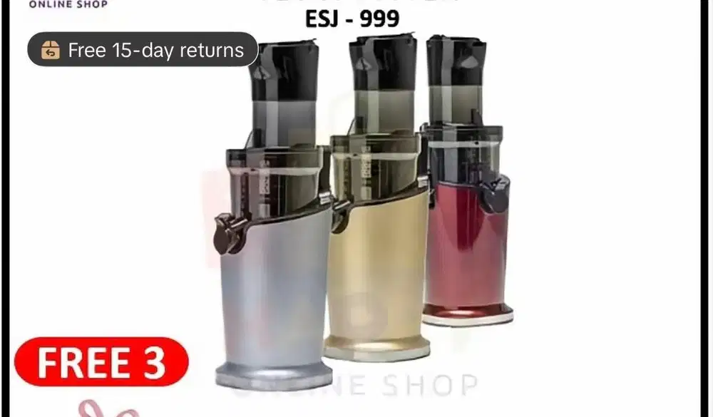 Slow Juicer ESJ-999 Ecohome Preloved