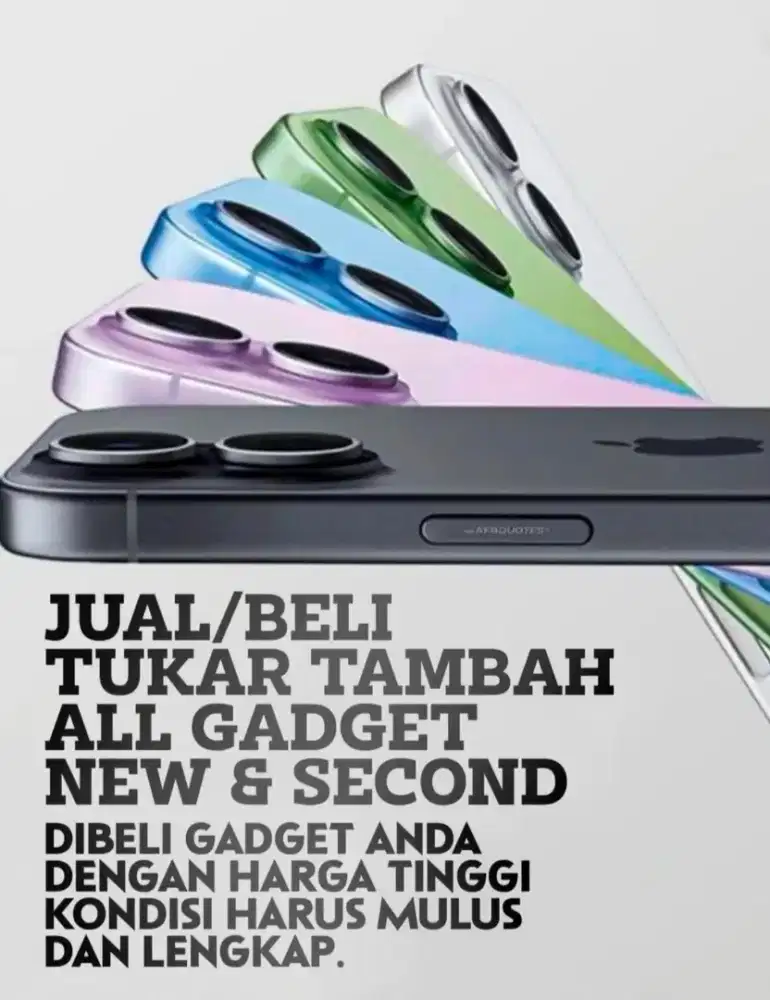 TERIMA JUAL BELI HP BEKAS IPHONE/ANDROID