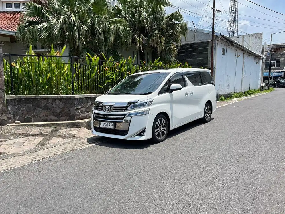 VELLFIER G ATPM 2018 SEPERTI BARU