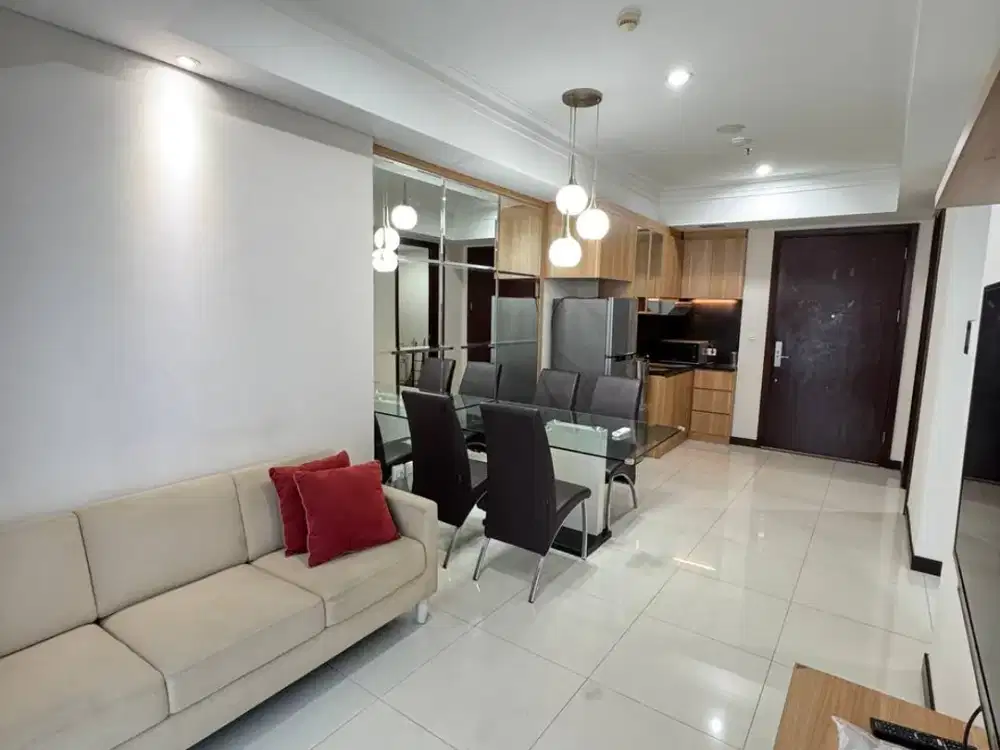 Harga Terbaik Jarang Ada Disewakan Apartemen Casa Grande 2 Br Siap Huni, Jakarta Selatan