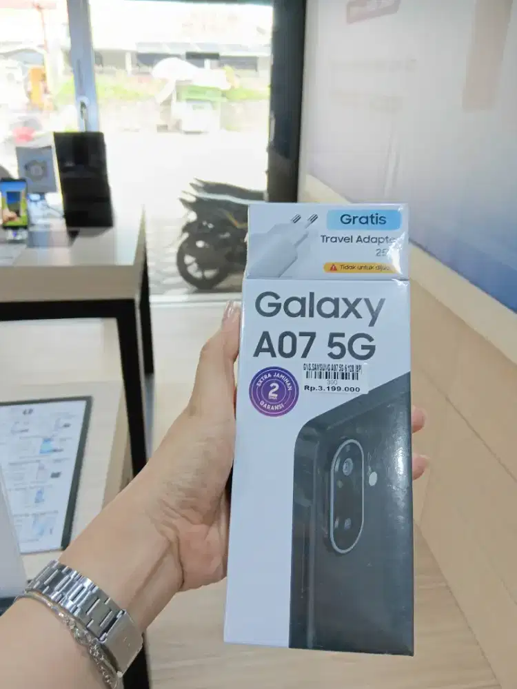 Ready samsung A07 5G 6/128 garansi resmi 1tahun atlantis dahsyat