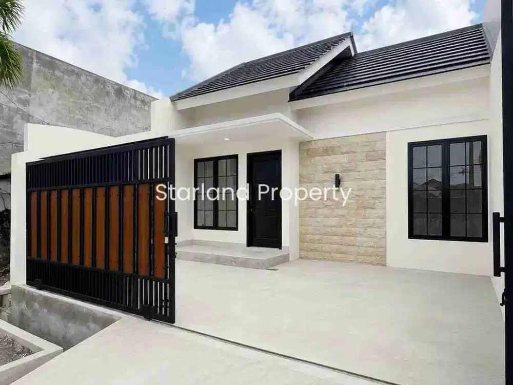 rumah modern minimalis full bata merah di Larangan Ciledug Tangerang