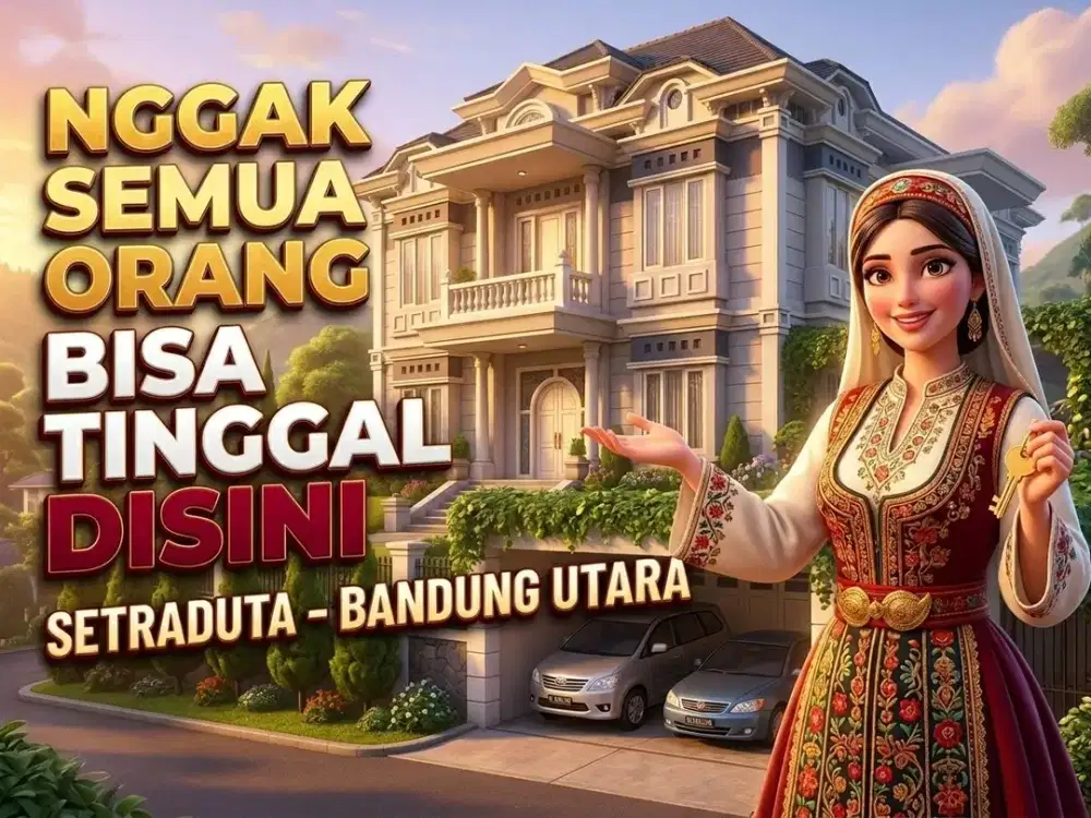 JUAL RUMAH MURAH DI, SETRADUTA, PASTEUR, SARIJADI, BANDUNG UTARA.