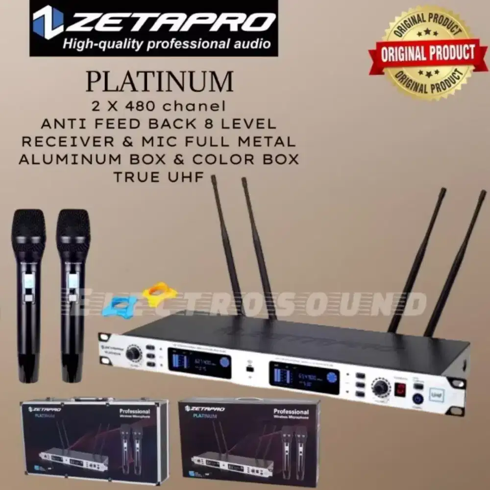 mic wireless zetapro platinum