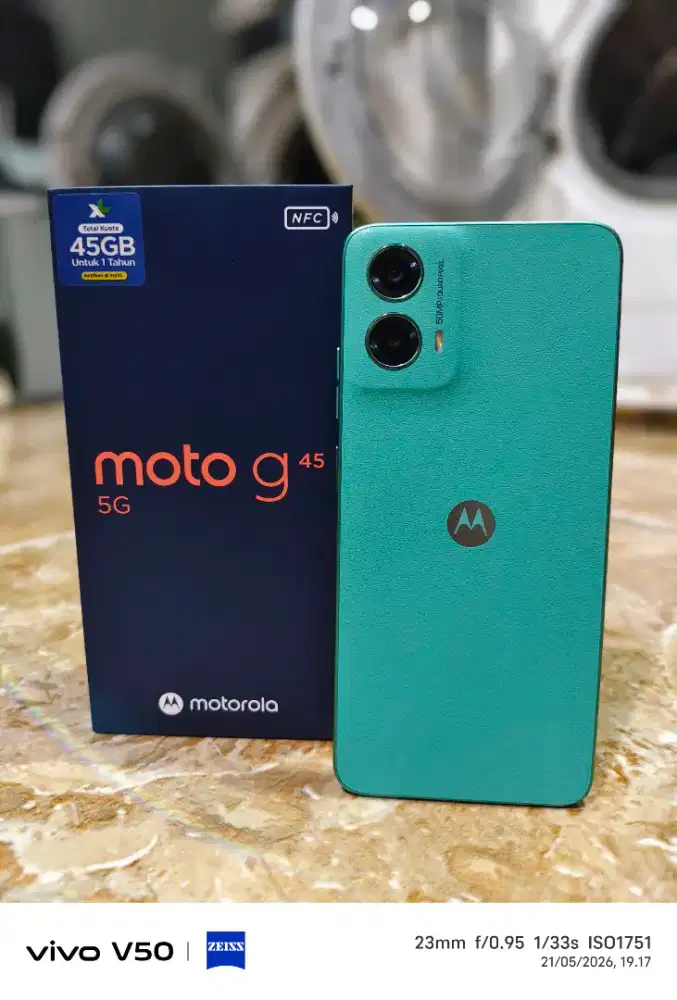 99% Motorola G45 5G 8/256 Snapdragon 6S Gen 3 Fullset original