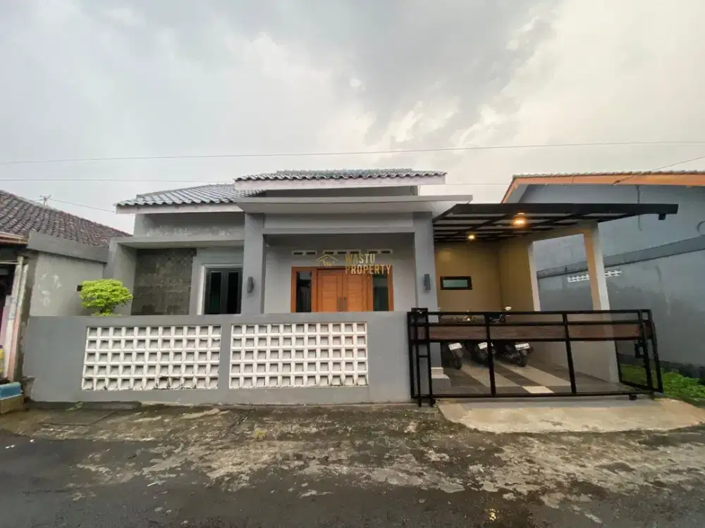 RUMAH MODERN MINIMALIS, HANYA 3 MENIT DARI CANDI PRAMBANAN