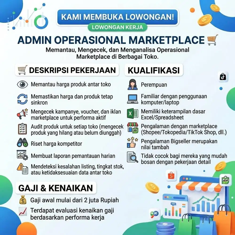 DICARI: MARKETPLACE OPERATIONS ADMIN