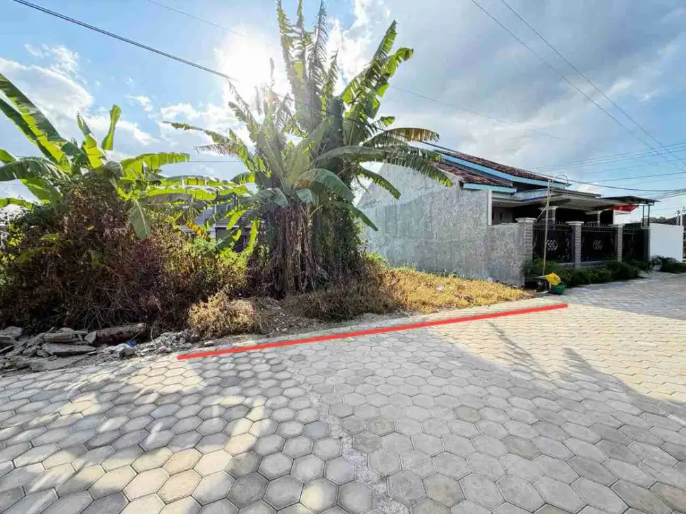 Tanah Kavling Ideal Luas 117m² di Dagen Jaten