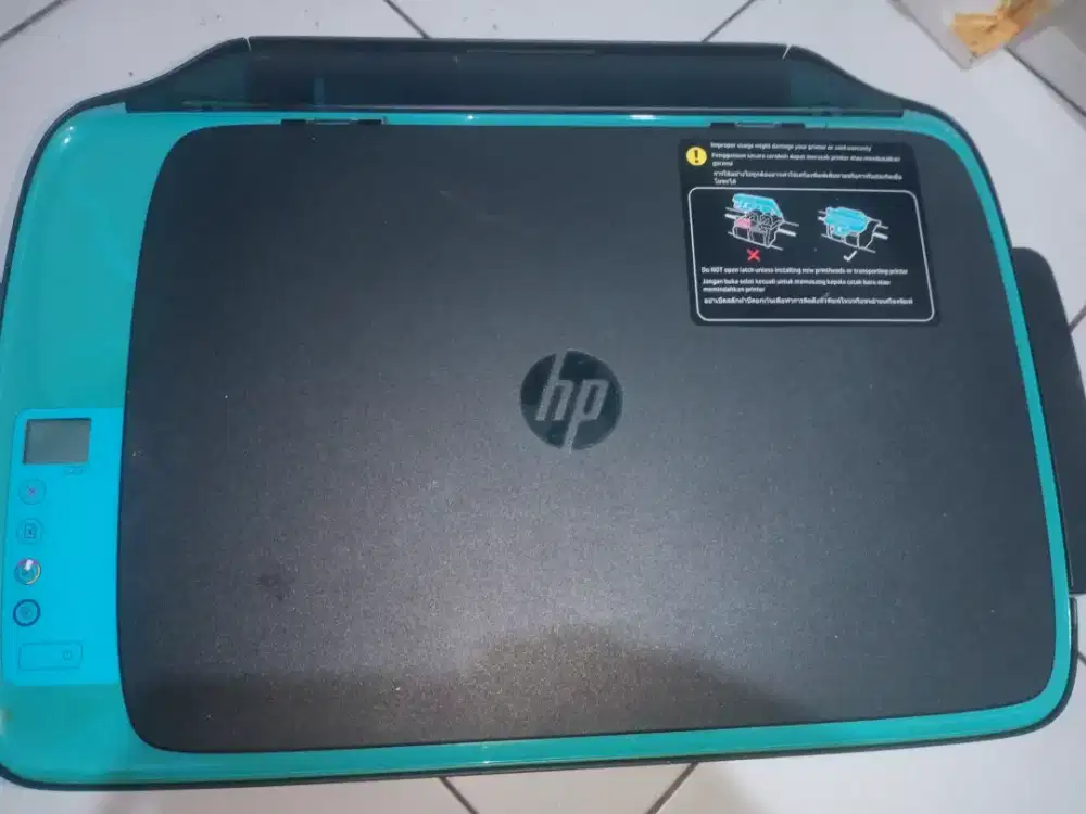 Jual murah printer hp itank 319 kondisi rusak apa adanya