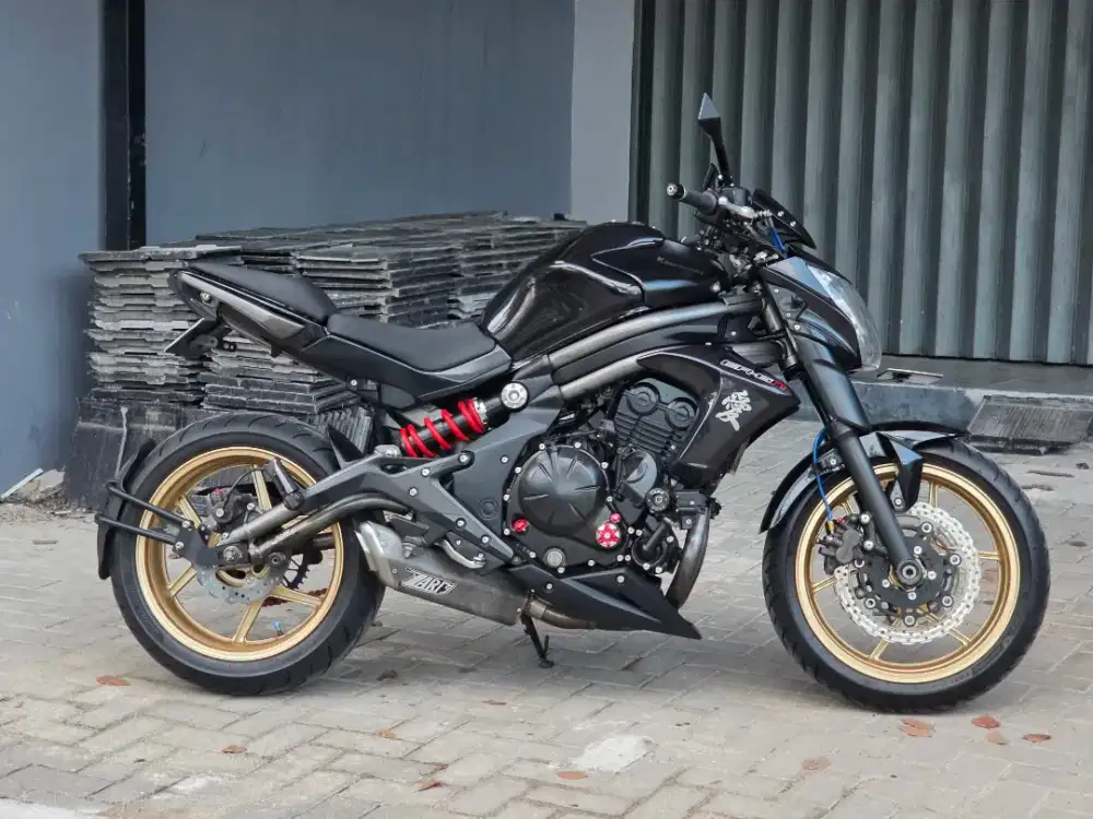 Moge Naked Turing Kawasaki ER6N/ER6 th 2012 km30rb Modif Siap Gas