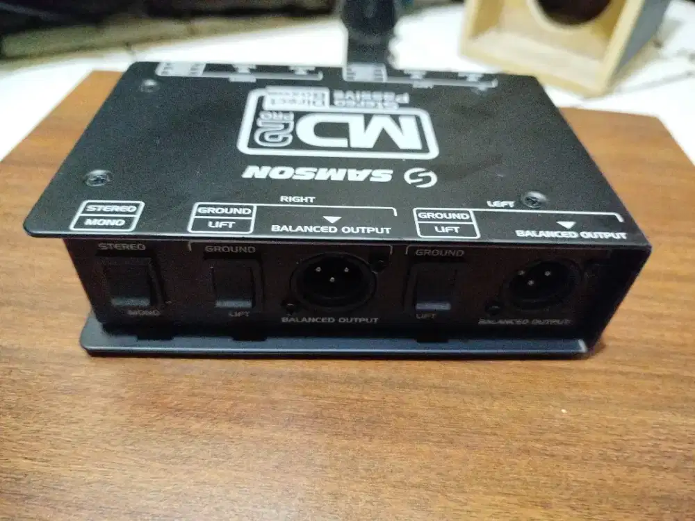 Direct box samson MD2 pro, stereo pasive