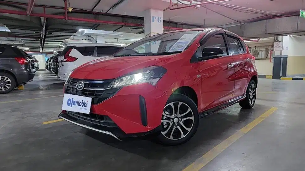 CASH TEMPO!* 0% Bunga Daihatsu Sirion 1.3 R Bensin-AT Merah 2022