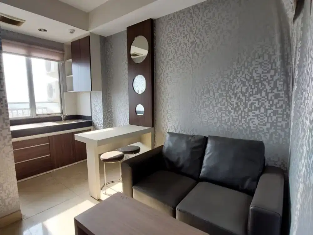 DIJUAL Apartemen Sudirman Suites 2BR Tower Mahogani – Healthy Living & Semi Furnished