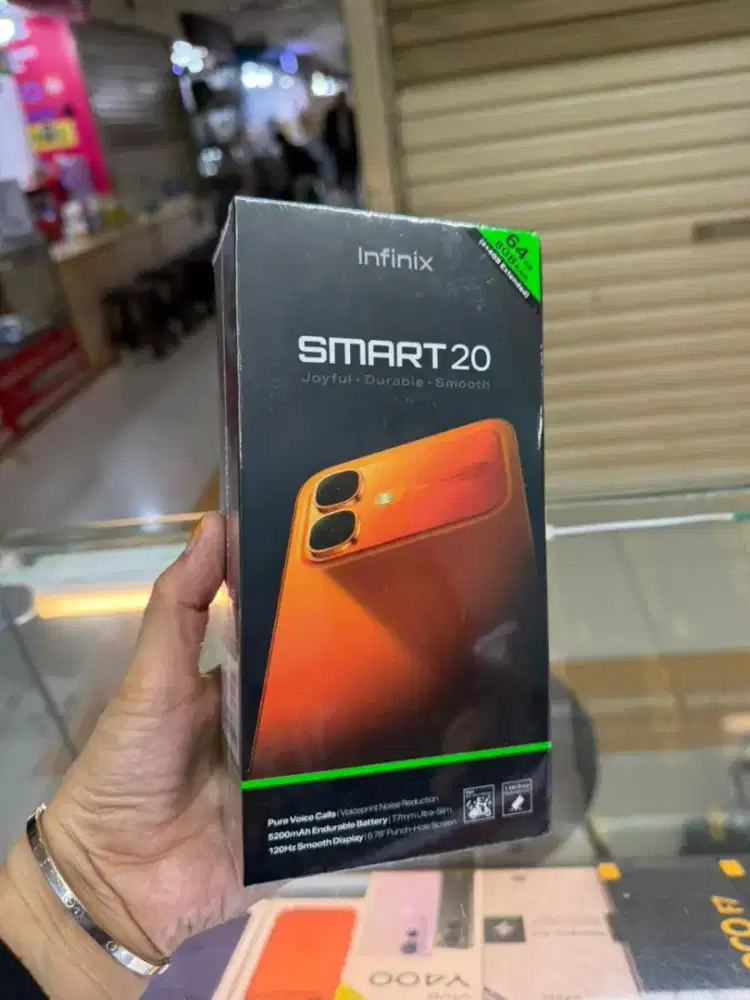Infinix Smart 20 ram4/64gb fulset