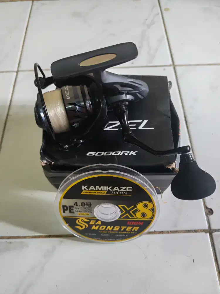 Reel Daido Vezel 6000 + PE 4