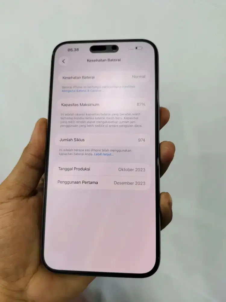 I-Phone 15 pro max 256 ibox pulset mulus