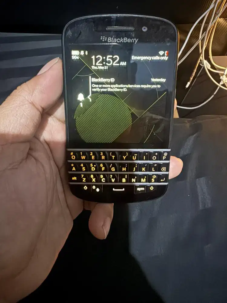 blackberry q10 sinyal on