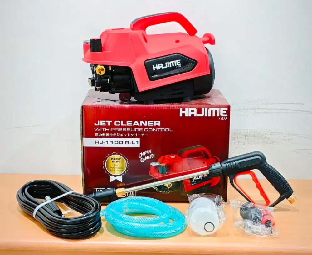 DIJUAL 1 SET JET CLEANER TEKANAN TINGGI HAJIME