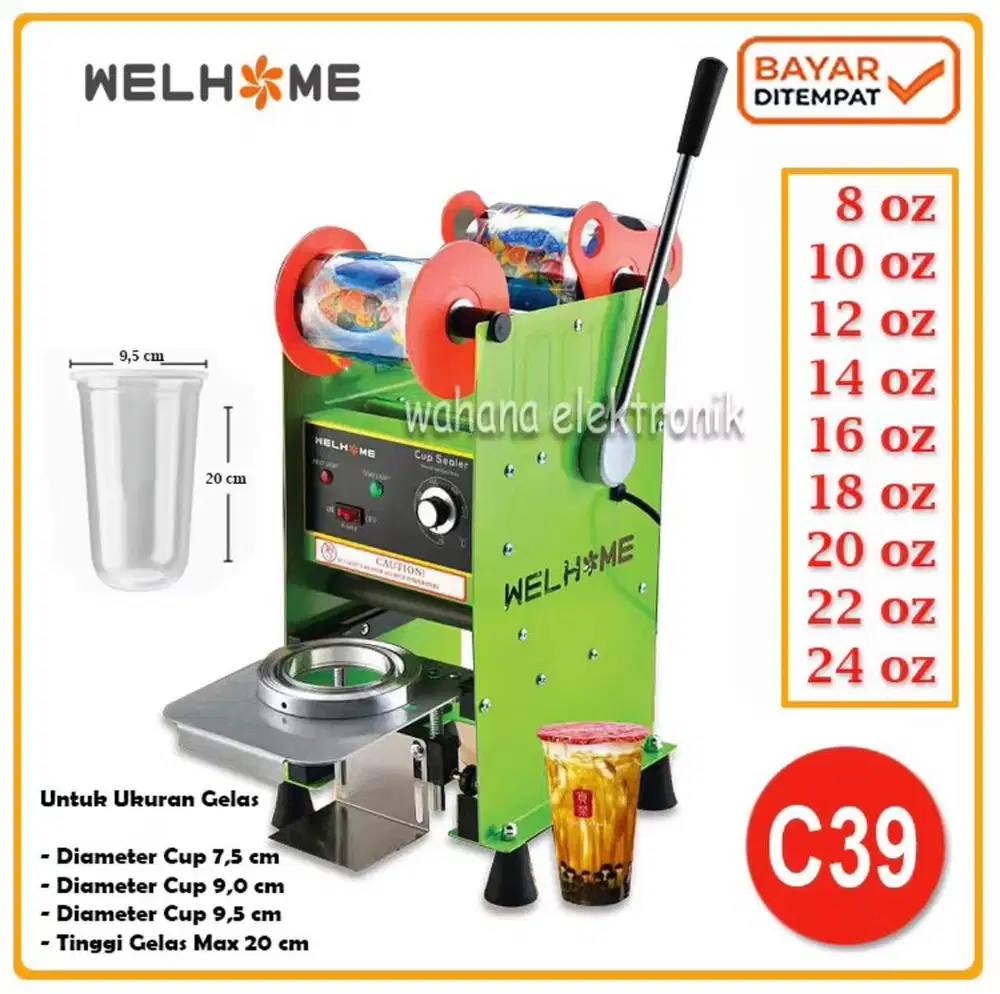 CUPSEALER MINUMAN / MESIN CUPSEALER