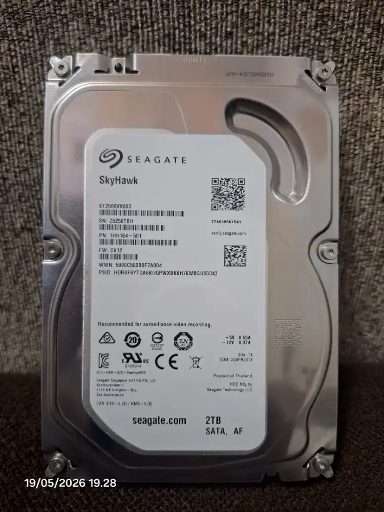 Hardisk Seagate  2TB