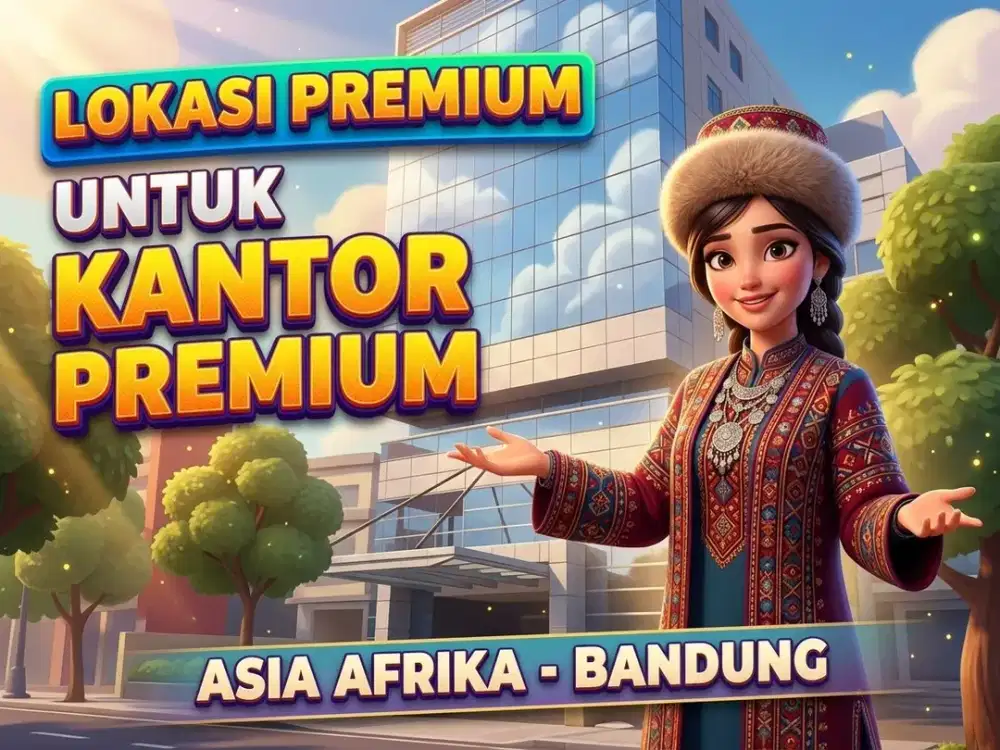 JUAL GEDUNG MURAH DI, ASIA AFRIKA, BRAGA, BANDUNG KOTA.