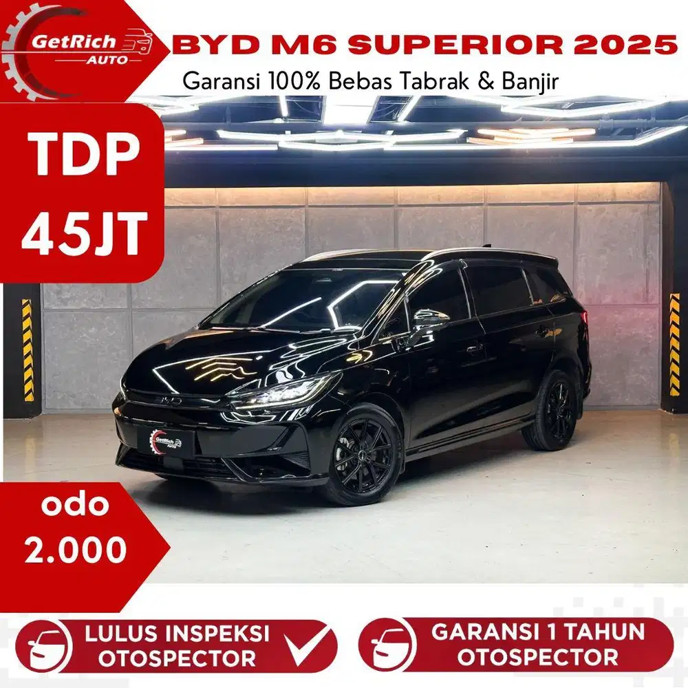 Km 2Rb !!! BYD M6 Superior Captain Seat 2025