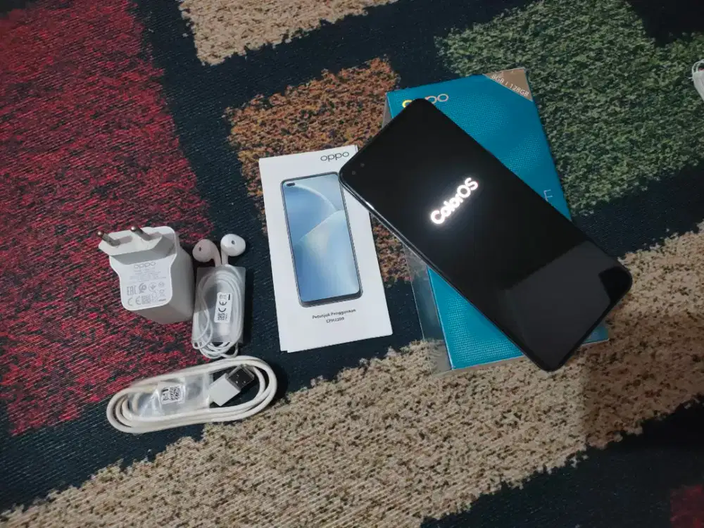 Oppo Reno 4F Fullset LikeNew 8Gb + 128Gb