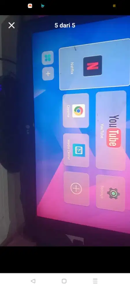 LG analog 32inc+Stb android