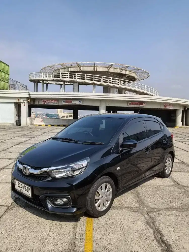 [ Kilometer 20 Ribuan ] Honda Brio E Satya Automatic 2019 Murah