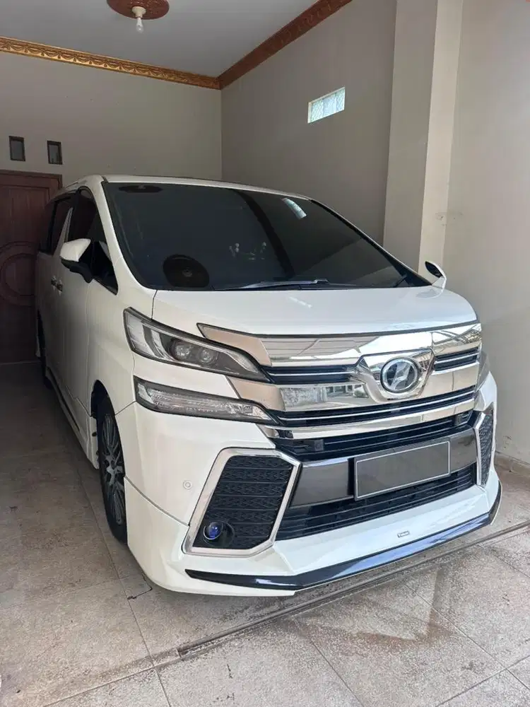 Toyota vellfire ZG alphard tahun 2016 istimewa denza liat pasti suka