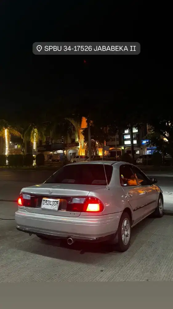 Mazda Familia lantis ac dingin mobil bandung