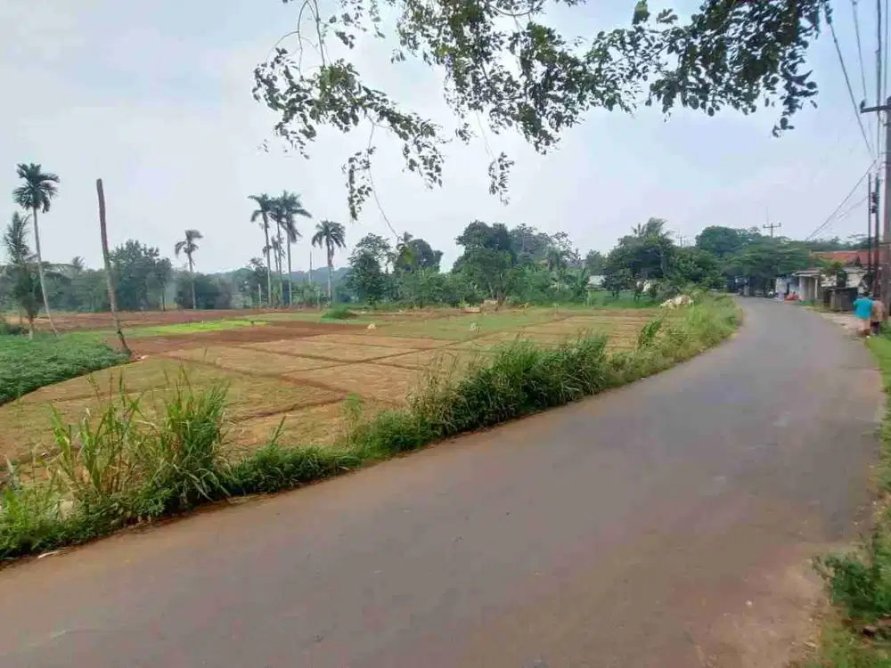 Tanah murah kemang parung akses truk SHM Akses Tol