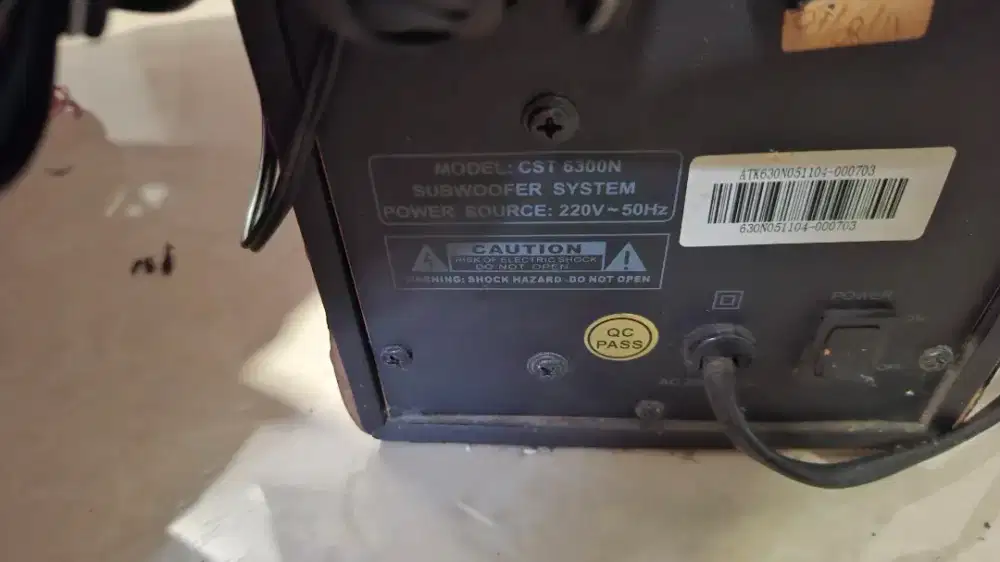 Speaker simbadda cst 6300 bass mantap