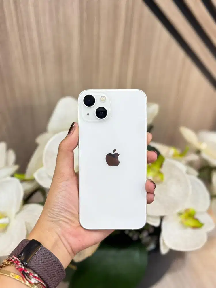Iphone 13 128gb starlight second resmi