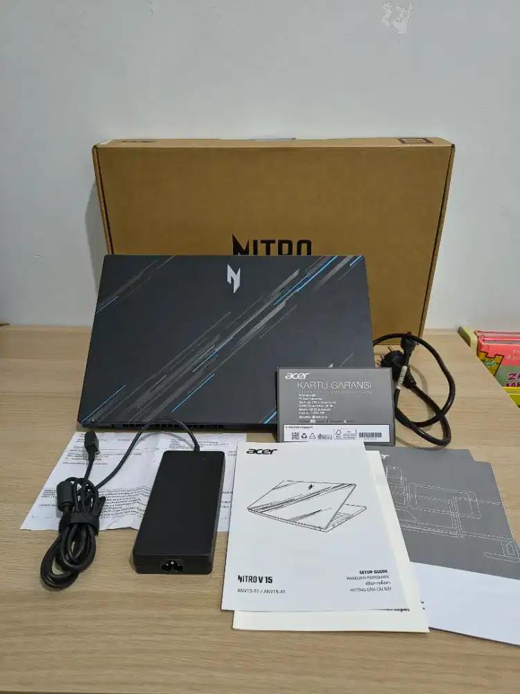 Acer Nitro Intel i5 13420H RTX 2050 Ram 8GB 16GB DDR5 Lengkap Box