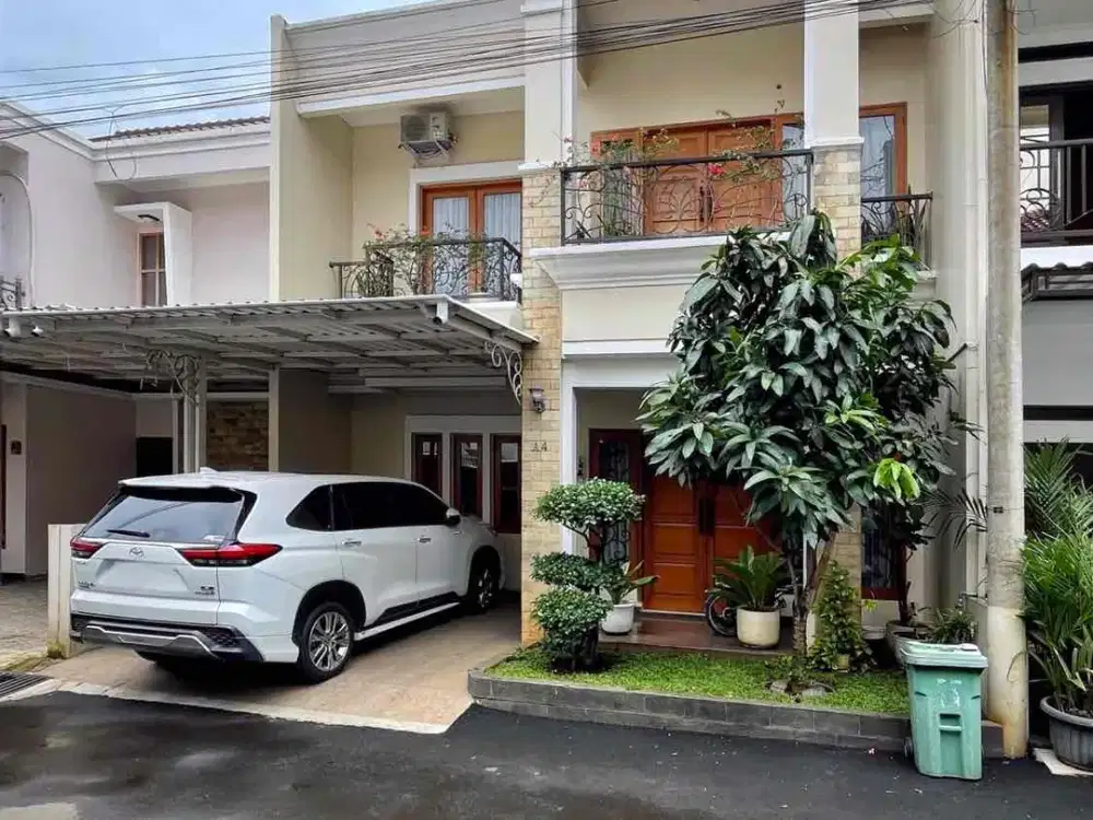 JUAL RUMAH CANTIK 2 LANTAI CLUSTER JAGAKARSA JAKARTA SELATAN