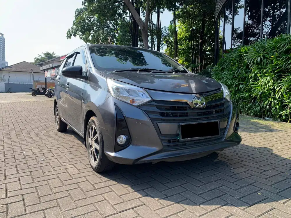 CASH TERMURAH!! TOYOTA NEW CALYA 1.2 G AT MATIC 2021 ABU-ABU,