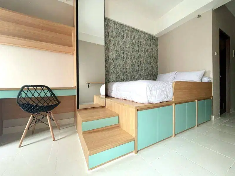 Cozy Studio Pool View Dekat BSD & AEON Mall – Easton Park Serpong