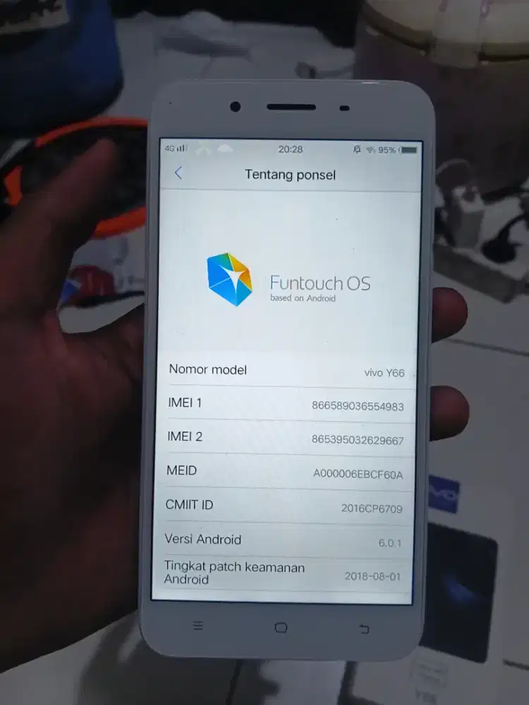 Vivo Y66 4/64 No minus