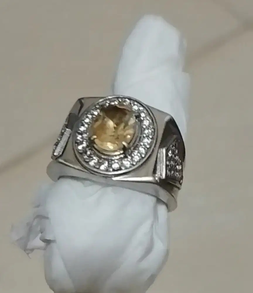 batu permata yello safir asli