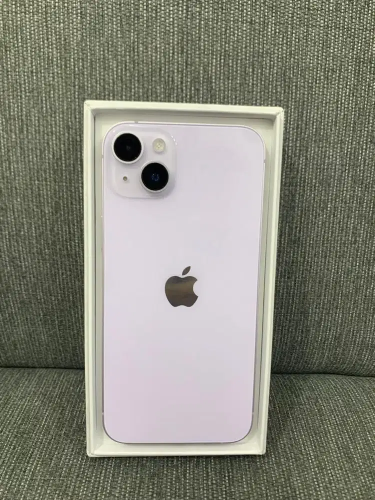 Iphone 14 plus 128gb purple second ibox