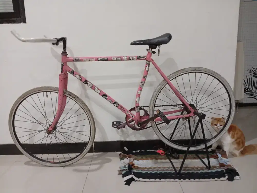SEPEDA FIXIE MERK UNITED BISA NEGO