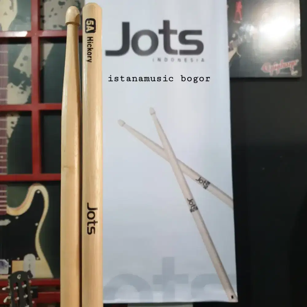 Stik Drum JOTS HICKORY Wood Original 100%