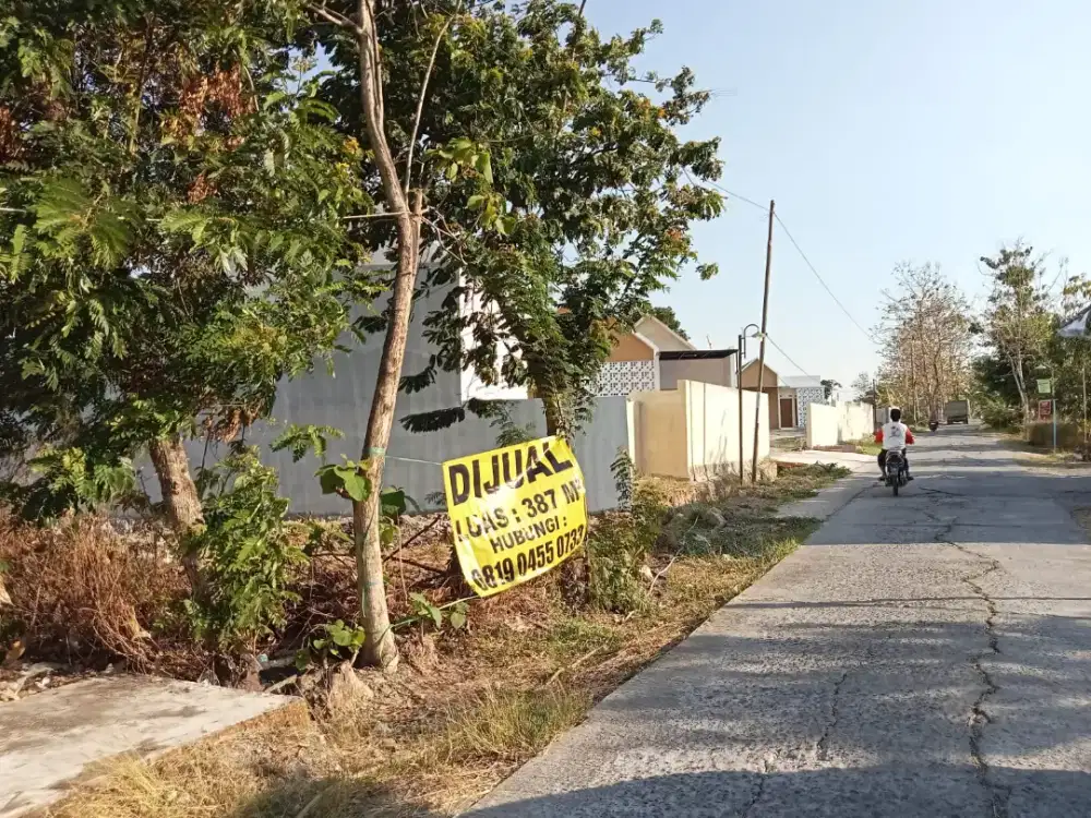 Dijual Cepat Tanah Strategis di Wadukcengklik