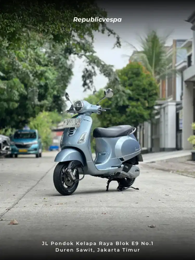 JUAL VESPA LX 125 IGET FACELIFT THN 2022 PERFECT CONDITION