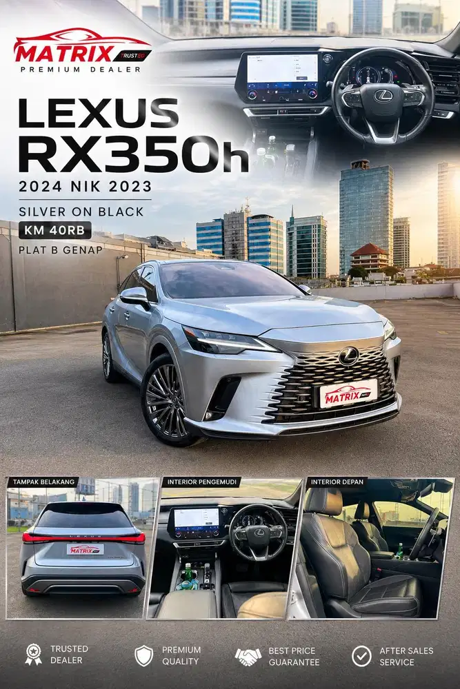 Lexus rx350h 2023!2024! Rx350h! Lexus! Mobil lexus rx350h!