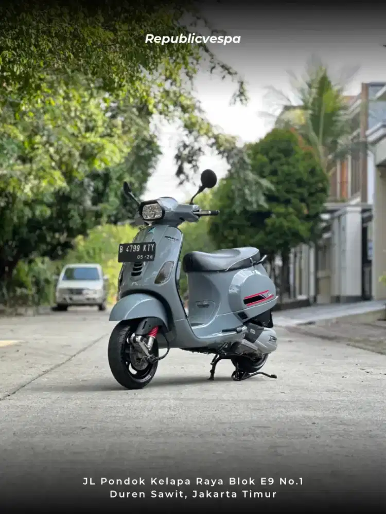 DIJUAL VESPA S 125 IGET FACELIFT TAHUN 2021 PERFECT CONDITION