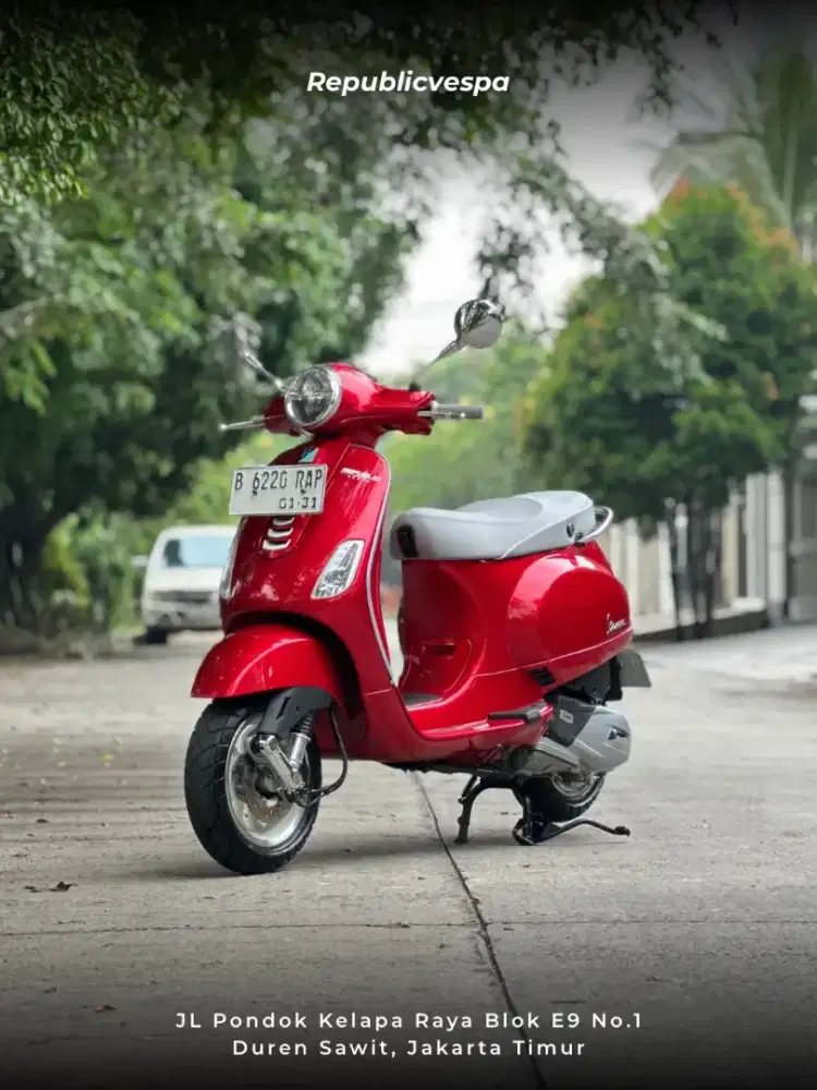 JUAL CEPAT VESPA LX NEW 150CC IGET FACELIFT TAHUN 2025 LIKE NEW