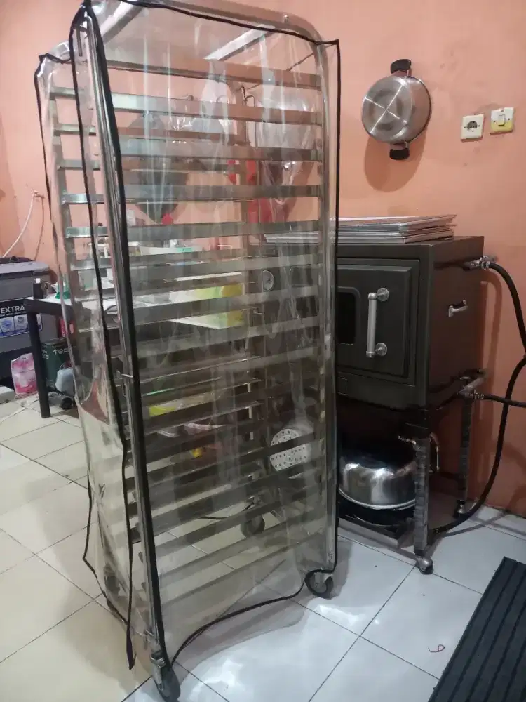 RAK TROLLY LOYANG STAINLES, MICROWAVE