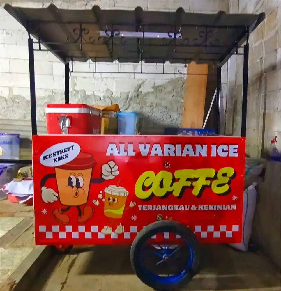 Gerobak Usaha Minuman/Makanan